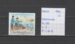 (TJ) Groenland 1996 - YT 275 (gest./obl./used) - Usati