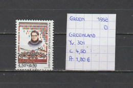 (TJ) Groenland 1998 - YT 301 (gest./obl./used) - Usati