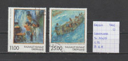 (TJ) Groenland 1998 - YT 304/05 (gest./obl./used) - Used Stamps
