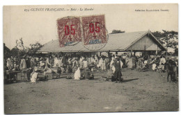 Guinée Française - Boké - Le Marché - Guinée Française