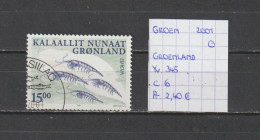 (TJ) Groenland 2001 - YT 345 (gest./obl./used) - Usados