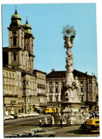 Linz An Der Donau - Hauptplatz Mit Dreifaltigkeitss[aule Und Ignatiuskirche - Linz