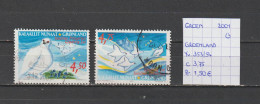 (TJ) Groenland 2001 - YT 353/54 (gest./obl./used) - Used Stamps