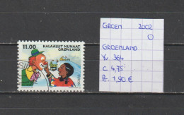 (TJ) Groenland 2002 - YT 364 (gest./obl./used) - Usados