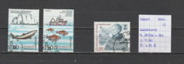 (TJ) Groenland 2002 - YT 365/66 + 367 (gest./obl./used) - Gebraucht