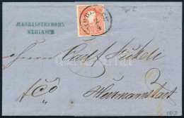 1859 5kr I. Típus Centrált élénk Színű Bélyeg Teljes Tartalmú Levélen / 5kr Type I. Centered, Lively Colour, On Cover Wi - Andere & Zonder Classificatie