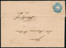 1864 10kr Levélen / On Cover "SKALICZ" + Kézi Dátum / Handwritten Date - Autres & Non Classés