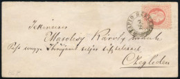 ~1870 5kr Levélen / On Cover "TAPIO SZELLE" - Czegléd - Otros & Sin Clasificación