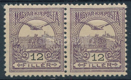 ** 1904 Turul 12f Pár, 6. Számvízjelállás / Number In The Watermark, Position B. - Other & Unclassified