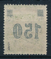 ** Temesvár 1919 Arató 150f/3f Gépszínátnyomattal / Machine Offset. Signed: Bodor - Other & Unclassified