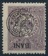 ** Kolozsvár 1919 Postatakarék Fordított Felülnyomással/ Inverted Overprint. Signed: Bodor - Autres & Non Classés