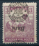 ** Nagyvárad 1919 Arató 3f Elcsúszott, Fordított Felülnyomással / Inverted Overprint. Signed: Bodor - Altri & Non Classificati