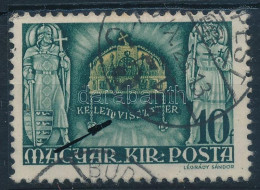 O 1940 Kelet Visszatér "KELETU" Tévnyomattal / Mi 638 With Plate Variety - Other & Unclassified