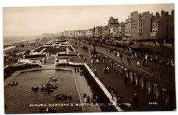 Brighton - Sunken Gardens & Boating Pool - Brighton