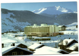 Disentis - Hotel Acla Da Fontauna Mit Dem Piz Pazzola - Disentis/Mustér