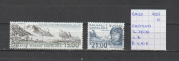 (TJ) Groenland 2003 - YT 375/76 (gest./obl./used) - Oblitérés