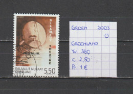 (TJ) Groenland 2003 - YT 380 (gest./obl./used) - Usados