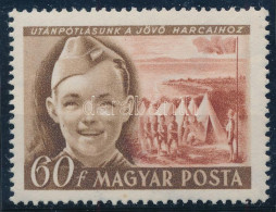 ** 1950 Gyermek 60f Tévnyomat "UTÁNPÓTLÁSUNK A JÖVŐ HARCAIHOZ" Felirattal (200.000) / Mi 1104 Error With Different Text - Autres & Non Classés