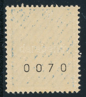 ** 1965 Közlekedés Bevezető Szelvény Tévedésből Sorszámozva! Nagy Ritkaság! / Tab Of Coil Stamp Numbered By Mistake, RR! - Other & Unclassified