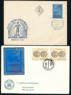 1955-1985 Alumínium FDC + V. Alumínium Konferencia Emlékív Borítékon - Andere & Zonder Classificatie