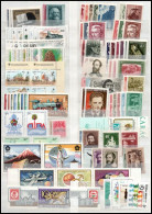 ** 80 Klf Komplett Sor, 150 Klf Egyedi Bélyeg 2 Berakólapon / Hungarian 80 Different Sets, 150 Different Stamps - Other & Unclassified