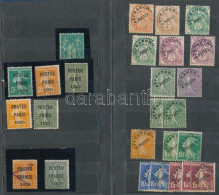 (*) Franciaország összeállítás Előértéktelenített Bélyegekből, 89 Db / France Lot Of 89 Precancelled Stamps - Altri & Non Classificati