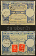 21 UPU Nemzetközi Válaszdíjszelvény Közepes Berakóban, Közte 4 Db Magyar / 21 UPU International Reply Coupons 1912-1993 - Autres & Non Classés