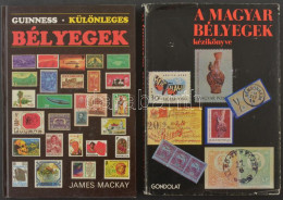 Surányi-Visnyovszki: A Magyar Bélyegek Kézikönyve (Budapest, 1986) + James Mackay: Guinnes Különleges Bélyegek (Budapest - Other & Unclassified