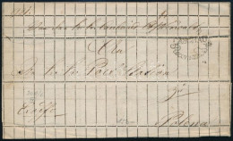 1841 Ex Offo "CASCHAU / Recomandirt " - Polena - Autres & Non Classés