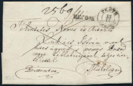 1847 Franco Cover "PESTH" - Miskolc - Andere & Zonder Classificatie