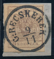 1850 6kr "G:BECSKEREK" Luxus Bélyegzéssel - Andere & Zonder Classificatie