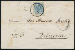 ~1854 9kr Levélen / On Cover "IGLÓ" - Debreczin - Andere & Zonder Classificatie