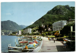 Lugano - Paradiso - Vue Générale Avec Mont S. Salvatore - Paradiso