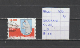 (TJ) Groenland 2004 - YT 393 (gest./obl./used) - Usati