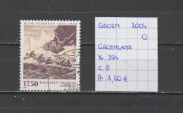 (TJ) Groenland 2004 - YT 394 (gest./obl./used) - Usados