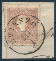 1858 10kr I. Típus / Type "SZIKSZÓ" - Andere & Zonder Classificatie