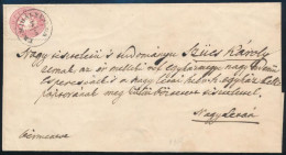 ~1864 5kr Levélen / On Cover "ÉR-MIHÁLYFALVA" - Other & Unclassified