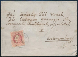 ~1867 5kr Levélen / On Cover "VESZPRIM" - Esztergom - Autres & Non Classés