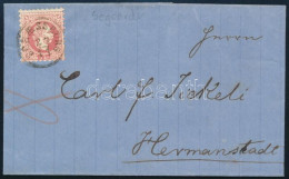 1867 5kr Levélen / On Cover "SCHAESSBURG" - Otros & Sin Clasificación