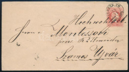 1868 5kr Díjjegyes Boríték / PS-cover "FEKETE TÓ" - Other & Unclassified