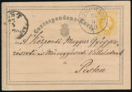 1870 2kr Díjjegyes Levelezőlap / PS-card "SZUCSÁNY" (Gudlin 400 P) - Autres & Non Classés
