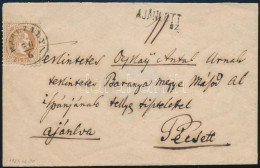 1871 15kr Ajánlott Levélen / On Registered Cover "MARCZALY" - Altri & Non Classificati