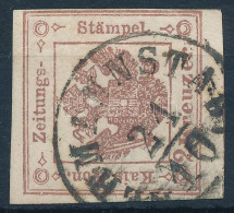 O 1858 Hírlapilleték Bélyeg 2kr / Newspaper Duty Stamp 2kr "HERMANNSTADT" - Sonstige & Ohne Zuordnung