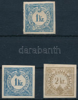 ** 1888 Hírlapilletékbélyeg 2 X 1kr + 2kr / Newspaper Duty Stamps - Other & Unclassified