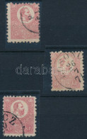 O 1871 3 Db Kőnyomat 5kr Eltérő Színárnyalatban / 3 X 5kr In Different Shades - Autres & Non Classés