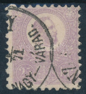 O 1871 Kőnyomat 25kr Képbe Fogazva (60.000) / Mi 6 "NAGY-VÁRAD" - Other & Unclassified