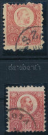 O 1871 2 Db Réznyomat 5kr Festékfolttal / Paint Spots - Altri & Non Classificati