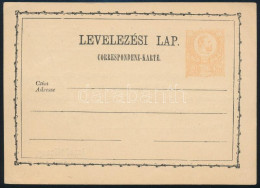 1871 Használatlan 2kr Díjjegyes Levelezőlap, Nyomtatott Hátoldali Tartalommal / Unused 2kr PS-card With Printed Content  - Otros & Sin Clasificación