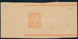 1872 2kr Díjjegyes Címszalag Eredeti Gumival / 2kr PS-wrapper With Original Gum - Other & Unclassified