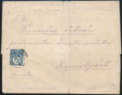 1872 Réznyomat 10kr Levélen (35.500) / 10kr On Cover "NAGY-SZEBEN" - Szamosújvár - Sonstige & Ohne Zuordnung